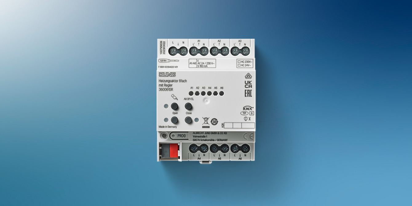 KNX Heizungsaktor 6-fach bei ElektroService Rainer Thodte GmbH in Halle (Saale)