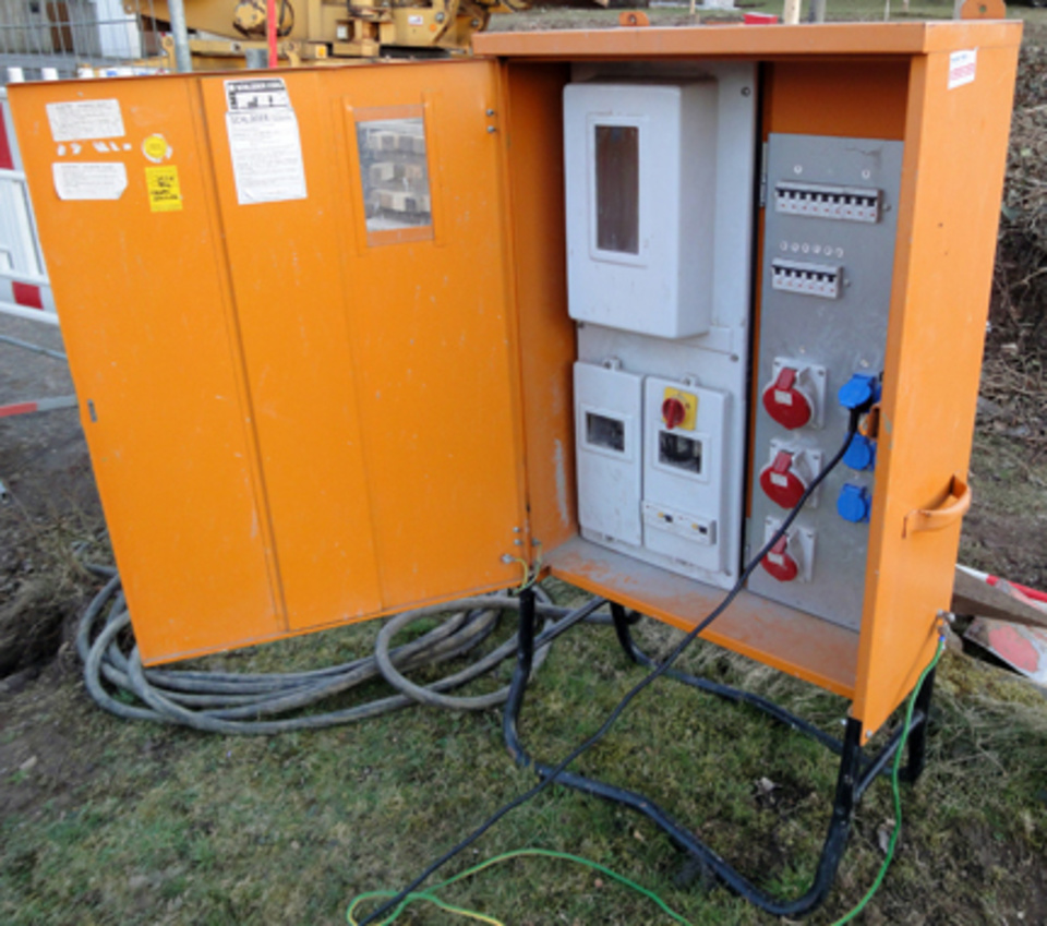 Baustromkasten bei ElektroService Rainer Thodte GmbH in Halle (Saale)